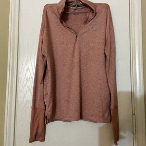 Nike Dri-Fit Zip Up Long Sleeve